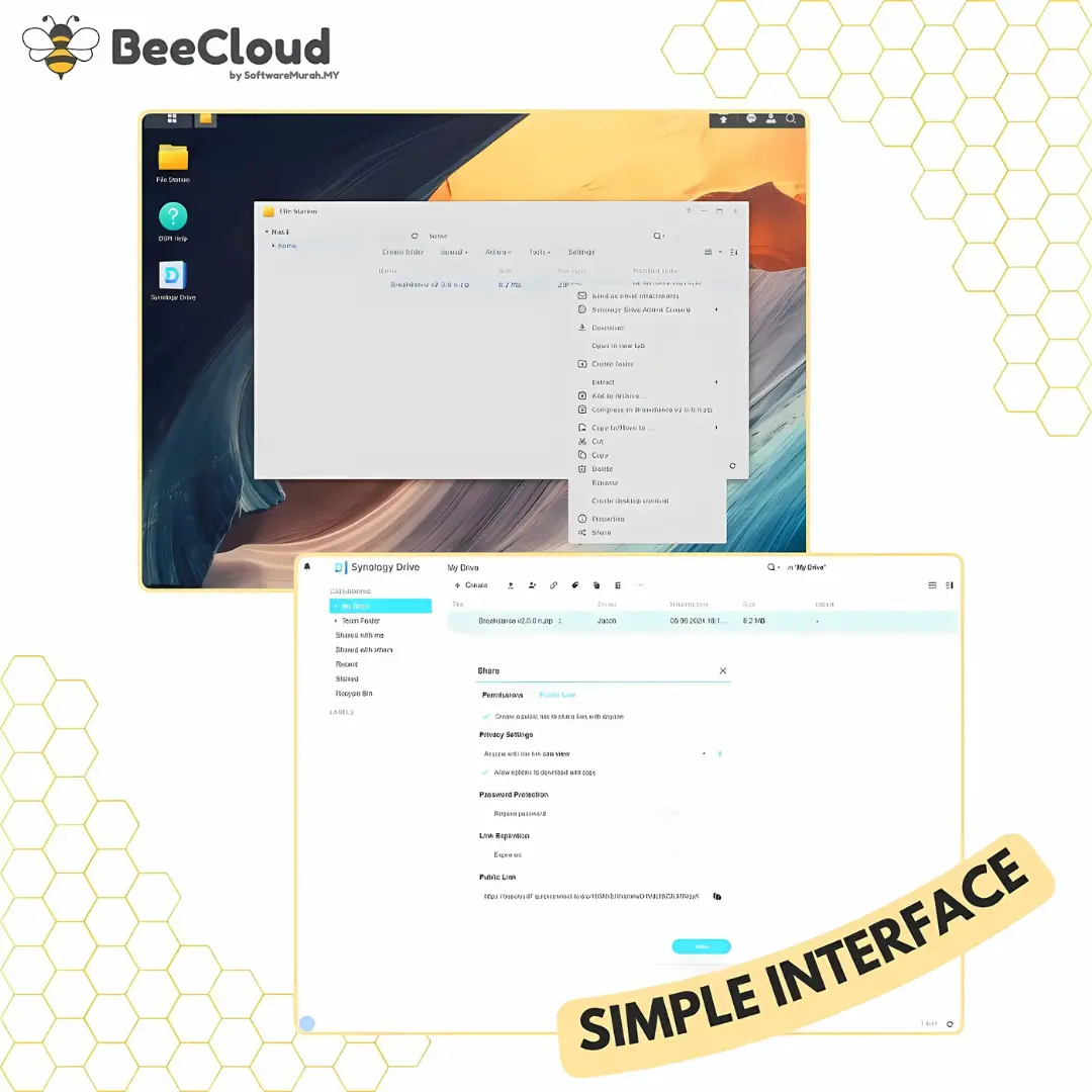 BeeCloud (Personal Cloud Storage) — feature 1
